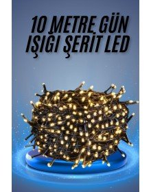 Led Light Tree Ornament Decorative Lighting with Bulb 10 Meters Daylight