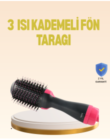 1200W Hair Styling Brush with 3 Heat Levels.