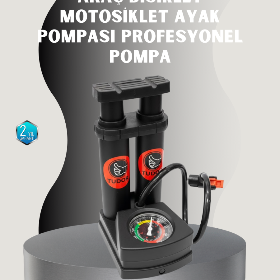 Foot Press Air Pump For Inflatables and Tires