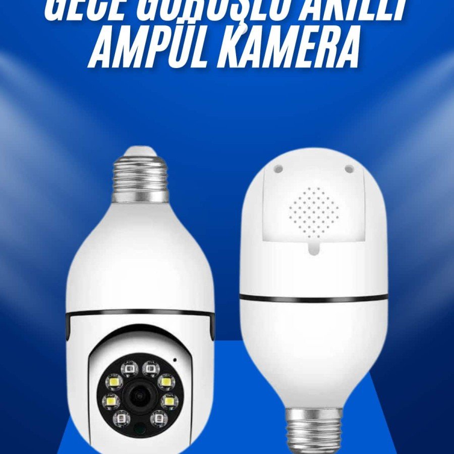 Home Camera Wifi Camera Night Vision Smart Bulb Camera