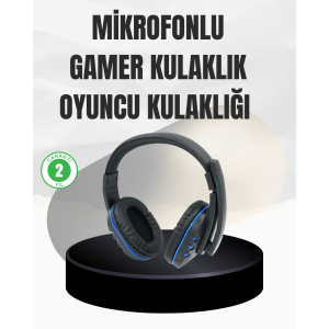 Stereo Gaming Headset – Powerful Bass, Microphone and Comfortable Design
