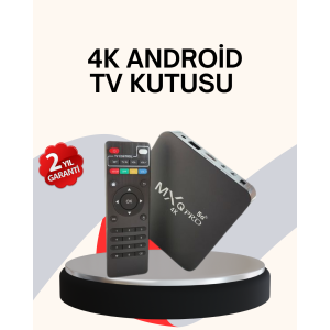 4K Android TV Box – Smart Media Player, 2GB RAM, 16GB Memory, Wi-Fi Supported