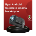 Home Cinema Projector with Long-Lasting Lamp and Built-in Speakers