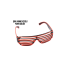 NEON GLASSES RED