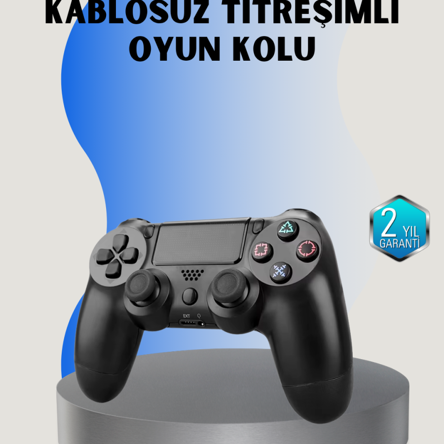 PS4 Compatible Wireless Joystick – Realistic Vibrating Feedback