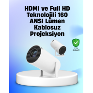 4K Compatible 130 Inch Full HD Projector with Wireless Transfer Feature