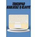 Touchpad Bluetooth Keyboard Compatible with All Devices Touchpad Slim Wireless Wifi Q Keyboard