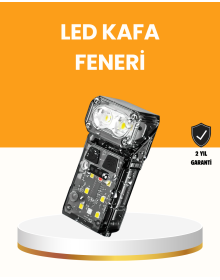 LED Headlamp for Camping and Outdoor 10 Hours Battery Magnetic with Sensor