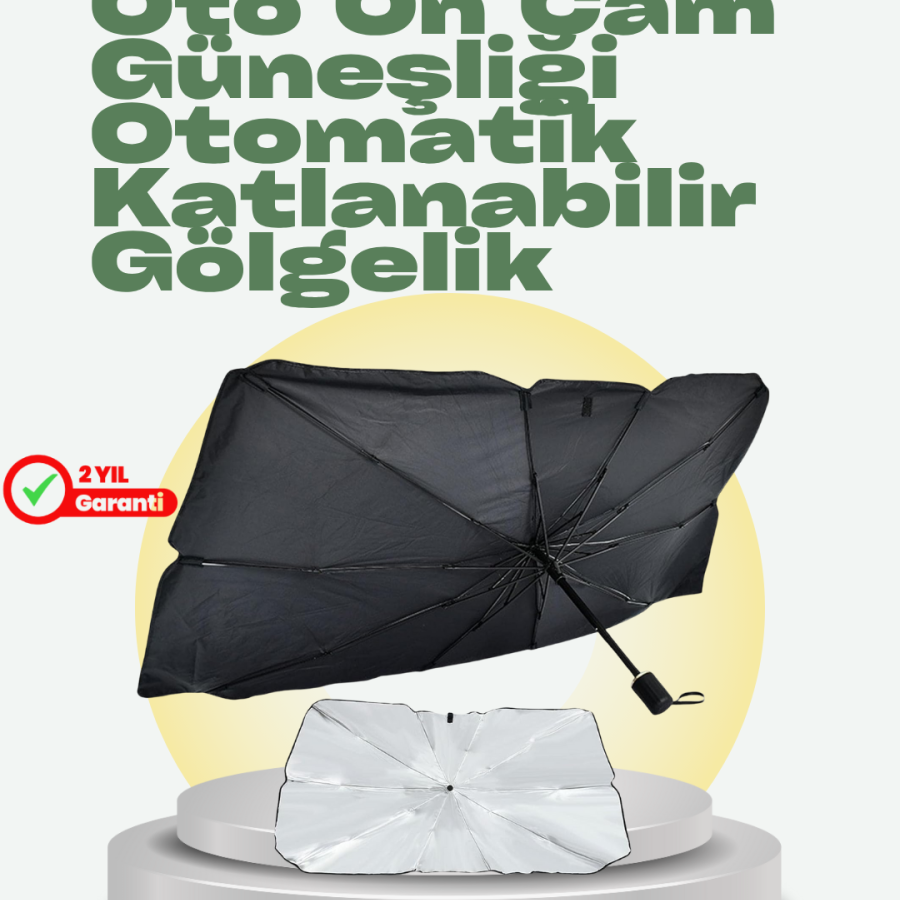 Foldable Car Sunshade – Practical, Durable, UV Protective Design