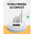 Ergonomic 16 Piece Bits Screwdriver Bit and Adapter Set