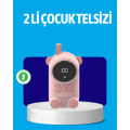 USB Rechargeable Children s Walkie Talkie – Color Screen, VOX Mode, Compact Design