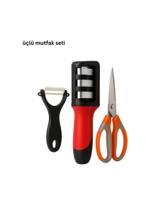 Set of 3 Kitchen Scissors