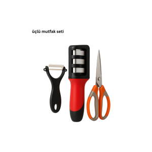 Set of 3 Kitchen Scissors