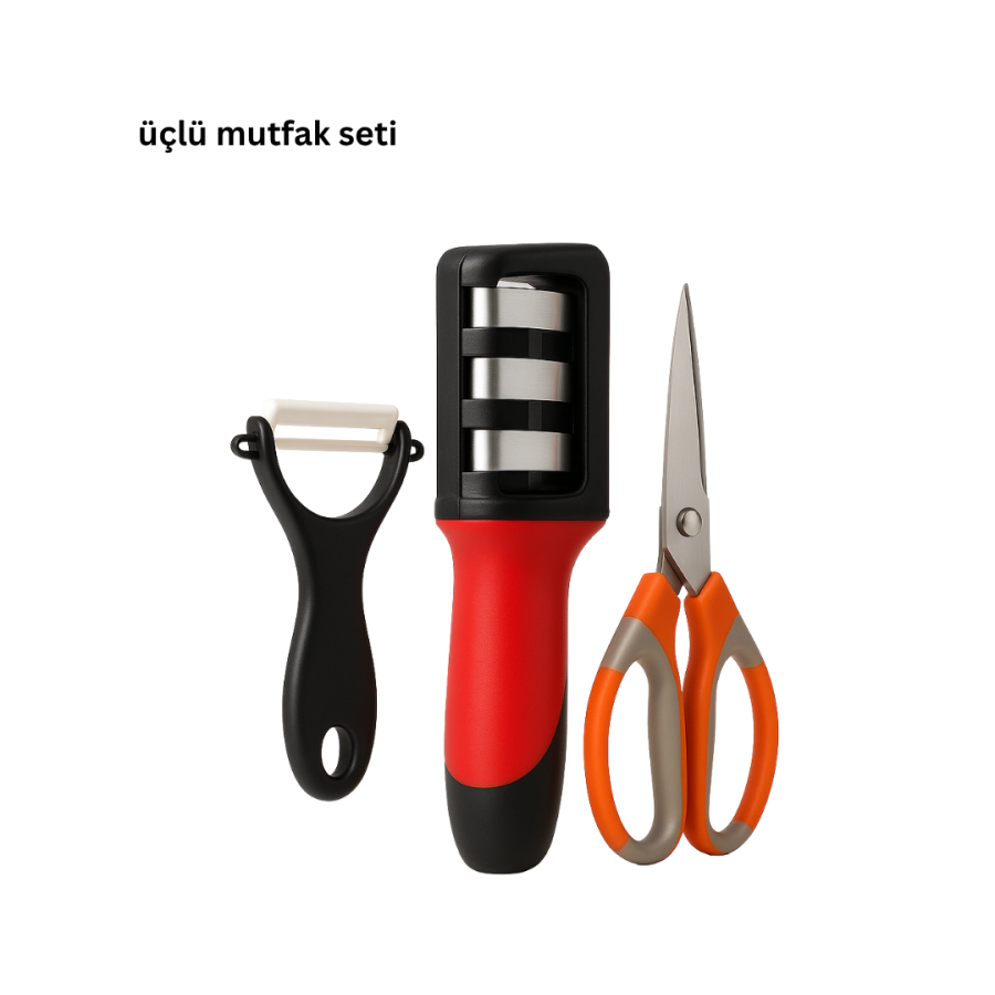 Set of 3 Kitchen Scissors