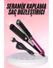 Professional Ceramic Straightener with Ionic Features, Suitable for Daily Use