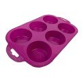 6 Compartment Silicone Muffin Cake Mold 6 Compartment Silicone Muffin Cake Mold