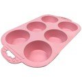 6 Compartment Silicone Muffin Cake Mold 6 Compartment Silicone Muffin Cake Mold