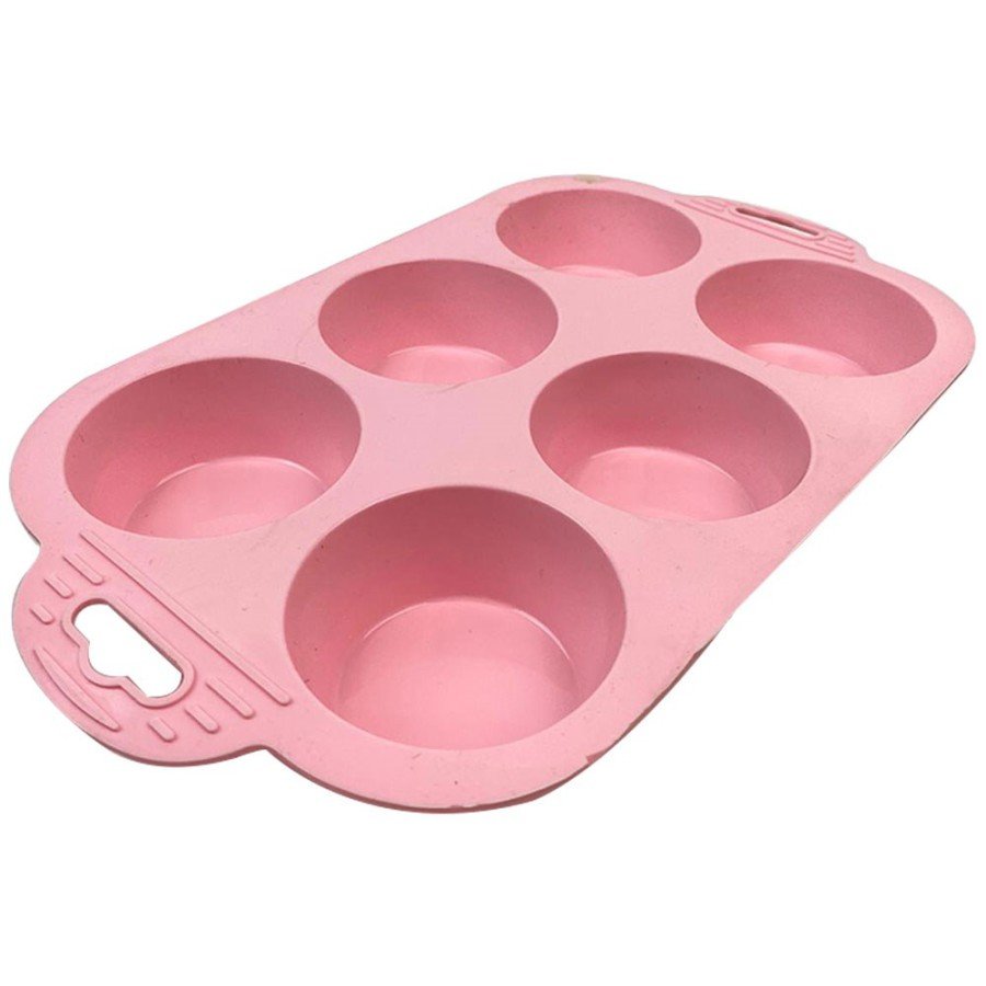 6 Compartment Silicone Muffin Cake Mold 6 Compartment Silicone Muffin Cake Mold
