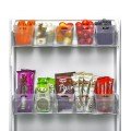 6-Piece Mini Organizer Inside the Refrigerator Box Organizer - Refrigerator Door Organizer
