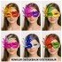 Set of 6 Double Color Venetian Cardboard Party Masks