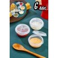 9-Piece Transparent Mini Sauce Bowl with Fan Cover - Ketchup Mayonnaise Container - Coffee Candy Turkish Delight Bowl 9-Piece Transparent Mini Sauce Bowl with Fan Cover - Ketchup Mayonnaise Container - Coffee Candy Turkish Delight Bowl