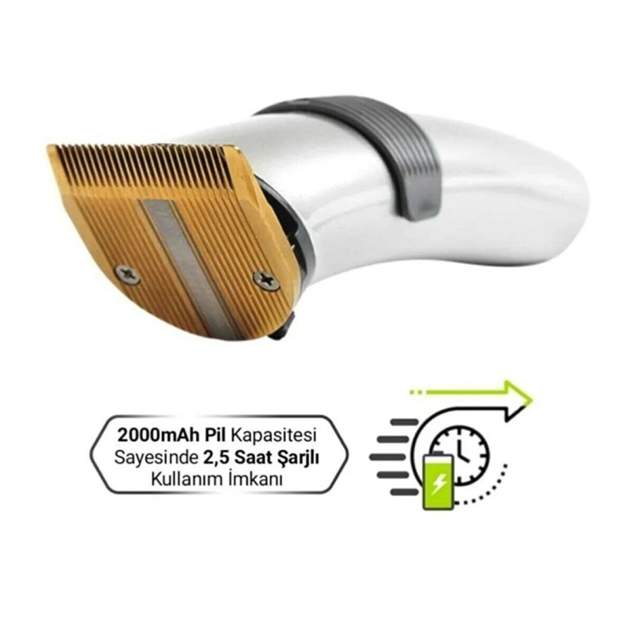 609 Professional Rechargeable Hair Beard Clipper Shaver Men s Shaving Machine Set
