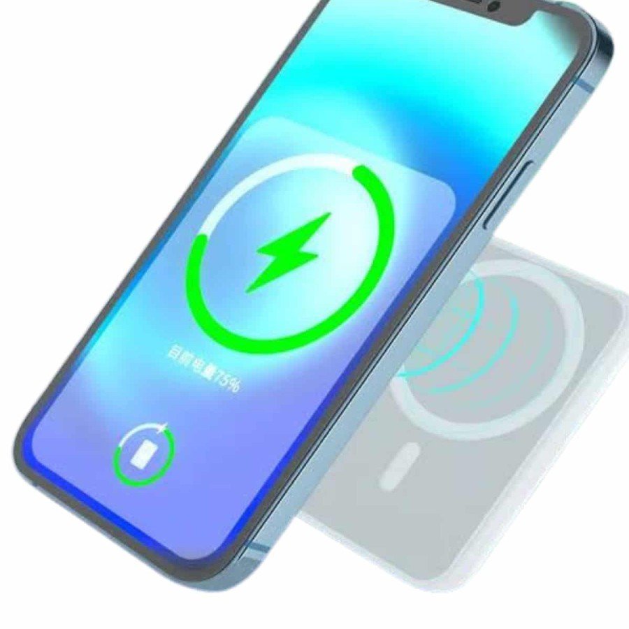 Wireless Magsafe Fast Charging 5,000 mah Wireless Charger