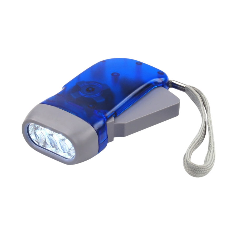 Self-Charging Flashlight Battery-free Dynamo 3 LED Portable Self-Charging Flashlight Battery-free Dynamo 3 LED Portable