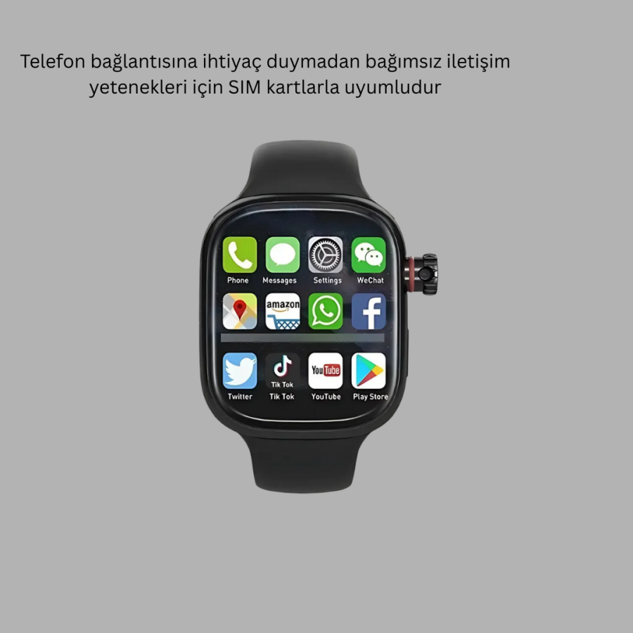 GPS Supported Smart Watch with SIM Card and Voice Call