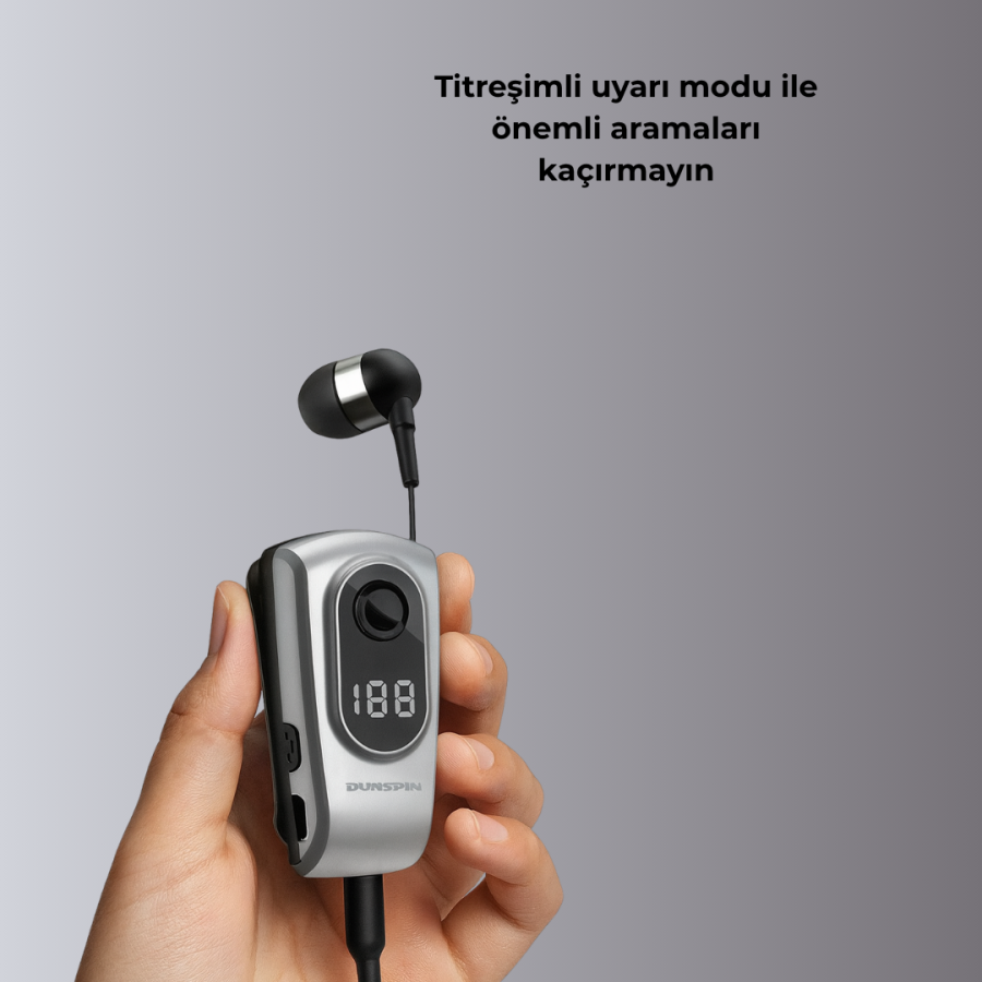 Professional Bluetooth Headset – Clip, Vibration, Digital Display Professional Bluetooth Headset – Clip, Vibration, Digital Display