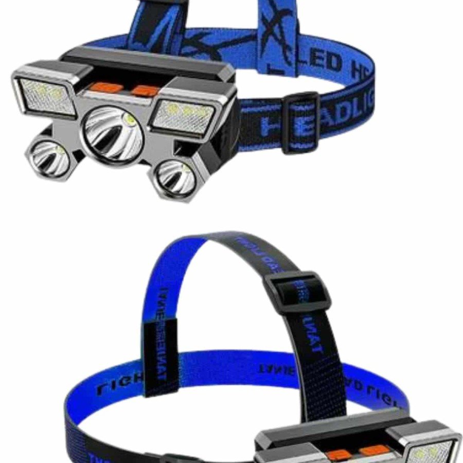 Flashlight Super Head Lamp 4 Modes 5 LED Head Torch