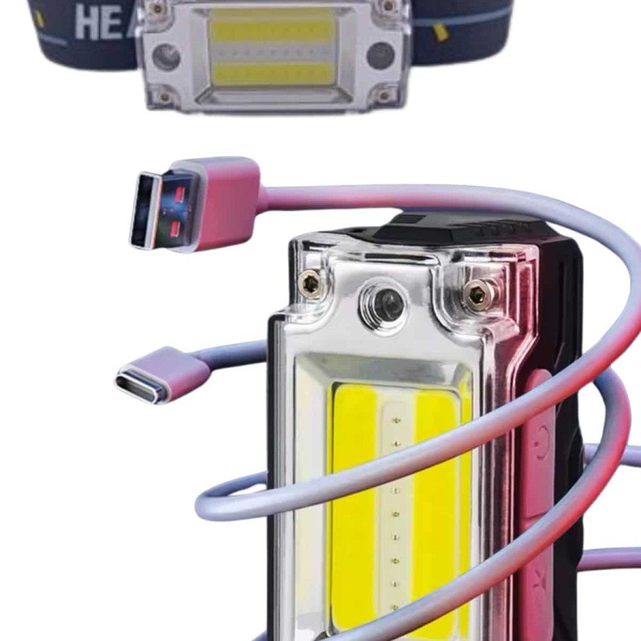 High Light Rechargeable and Sensor LED Head Lamp Camping Lamp