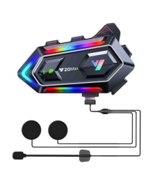 Dual Noise Reduction Motorcycle Helmet Wireless Headset