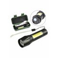 Led Lamp Flashlight Small Portable USB Rechargeable Emergency Lamp