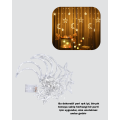 126 LED Star Moon Curtain Light Plug-in Decorative Lighting