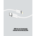 Durable TPE Lightning Cable – 30W Fast Charging and Data Transfer