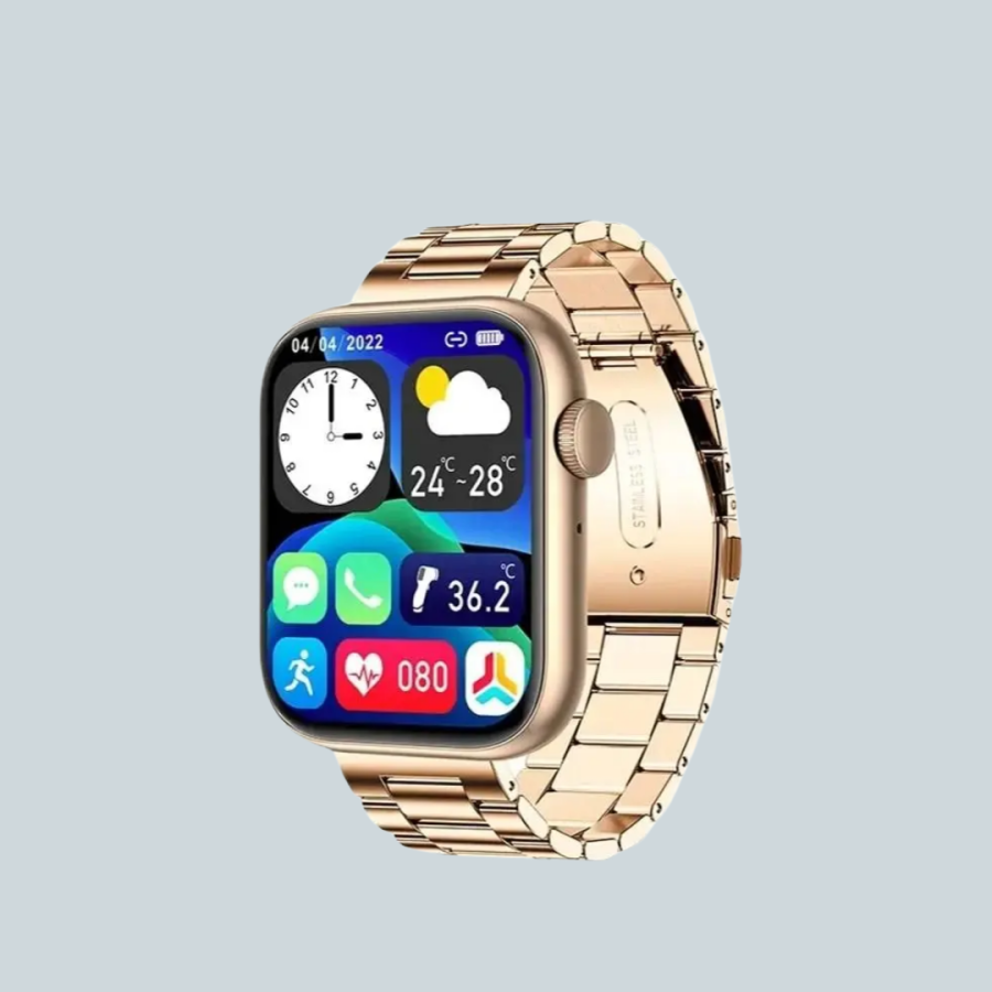 41 mm Curved Case Smart Watch IOS and Android Compatible