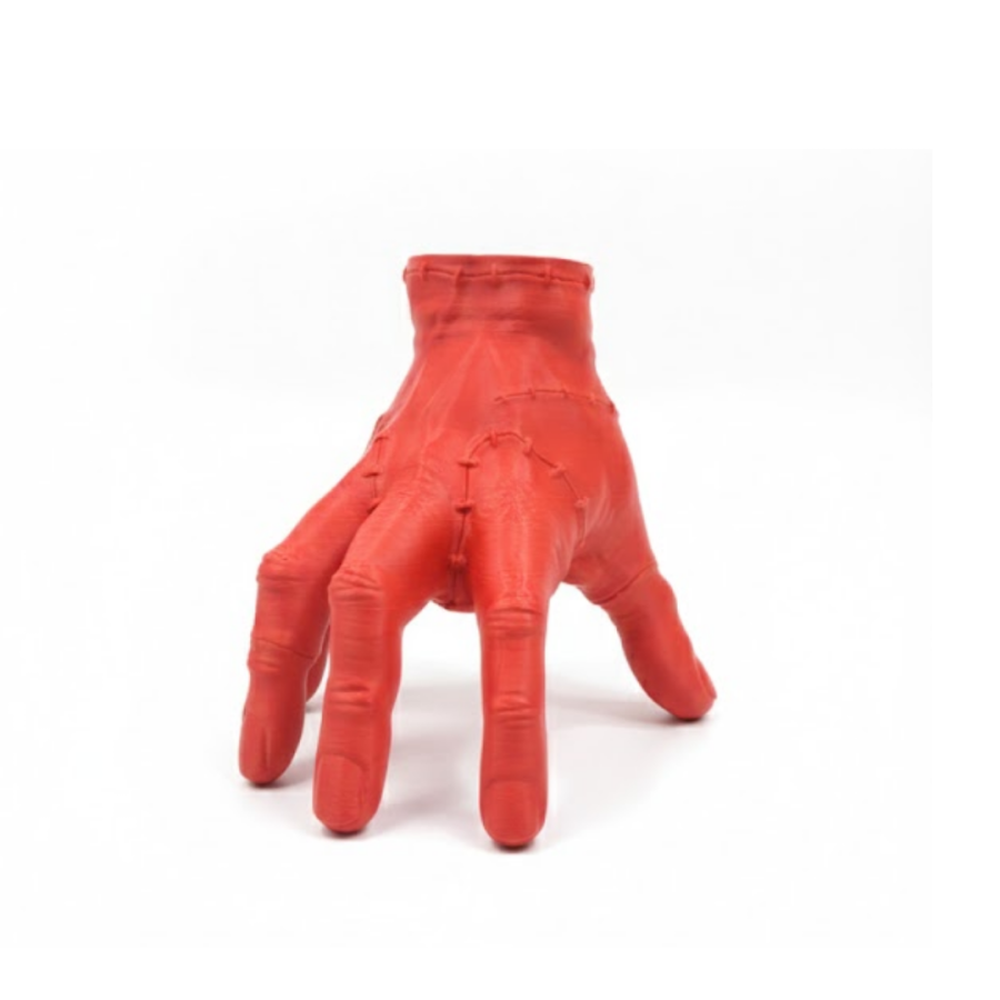3D Modern Red Hand Object 17x16 cm Home and Office Decoration