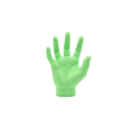 3D Decorative Green Hand Object 27x22 cm Artistic and Ambitious Accessory