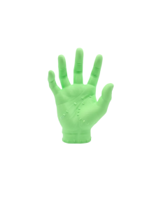 3D Decorative Green Hand Object 27x22 cm Artistic and Ambitious Accessory