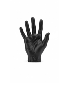 3D Black Hand Decorative Sculpture 27x22 cm Large Size Modern Design