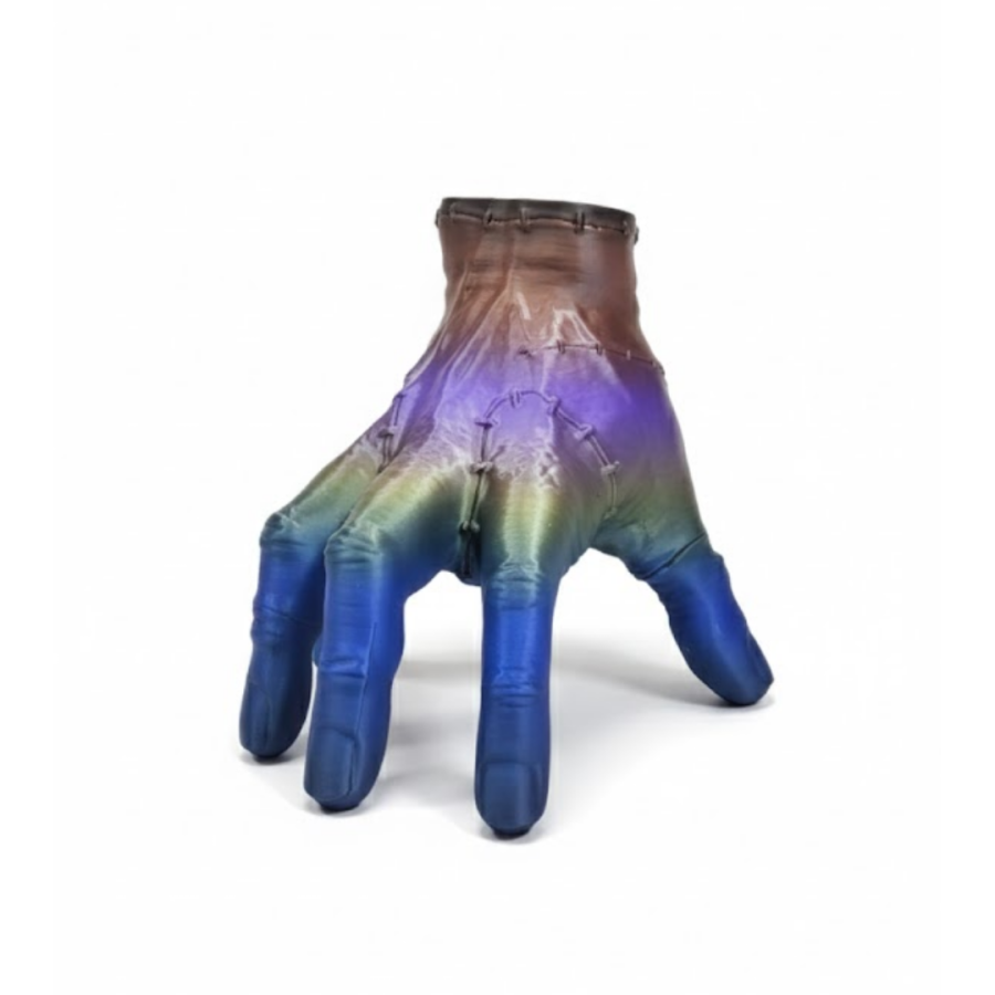3D Colorful Hand Decorative Sculpture 27x22 cm Large Size Modern Design