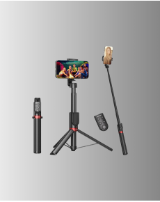 Selfie Stick with Tripod Remote Control Live Broadcast Compatible