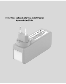 Time Control Charger 30W Fast Charging and Multiple USB Outputs