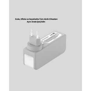 Time Control Charger 30W Fast Charging and Multiple USB Outputs Time Control Charger 30W Fast Charging and Multiple USB Outputs