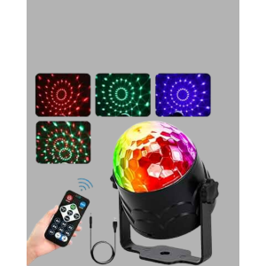 3 Colors 7 Modes Rotating Disco Ball Light 3 Colors 7 Modes Rotating Disco Ball Light