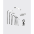 9 Piece Allen Key Set Hexagon Head For Furniture and Repair
