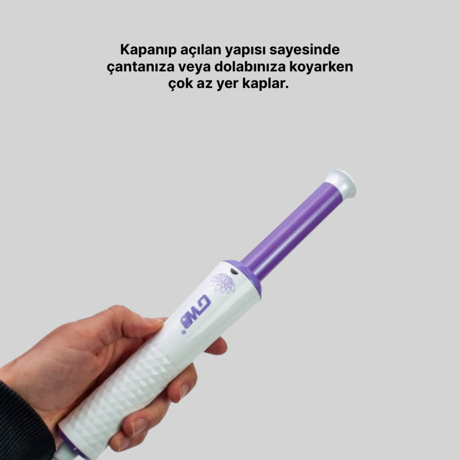 Anti-Frizz Hair Styler – Ceramic Coated Tongs