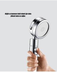 Leak-Proof Shower Head That Increases Water Pressure