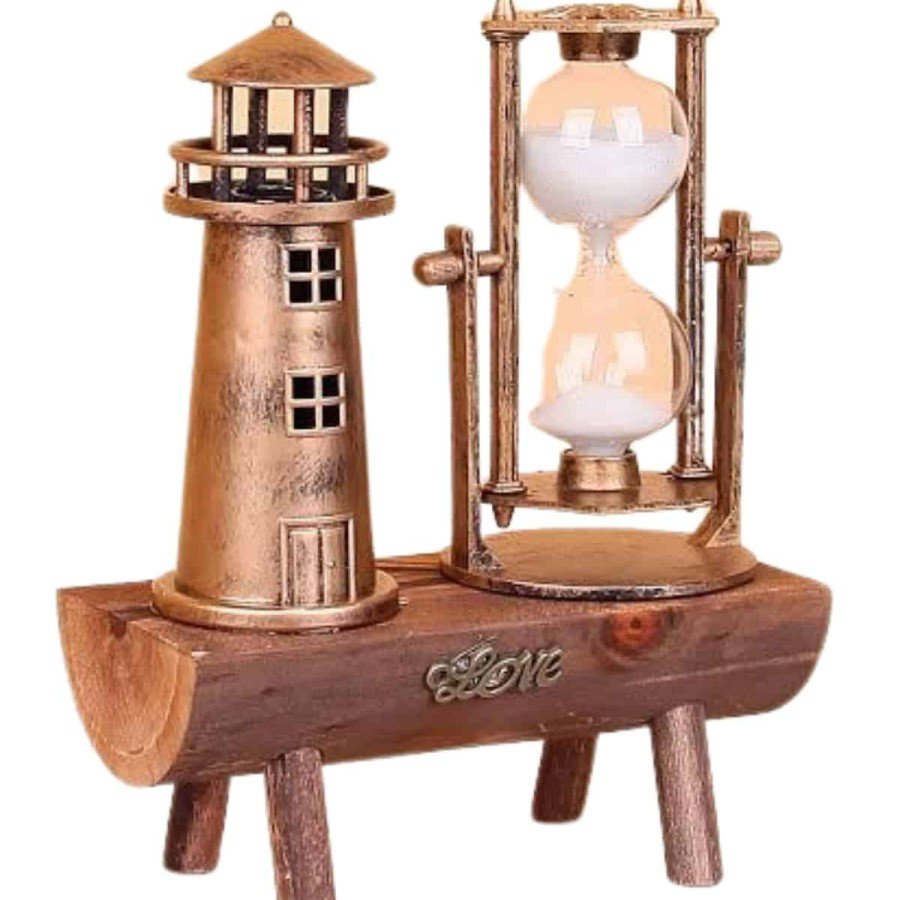 Gift Hourglass Retro Decorative Lighthouse Hourglass Gift Hourglass Retro Decorative Lighthouse Hourglass